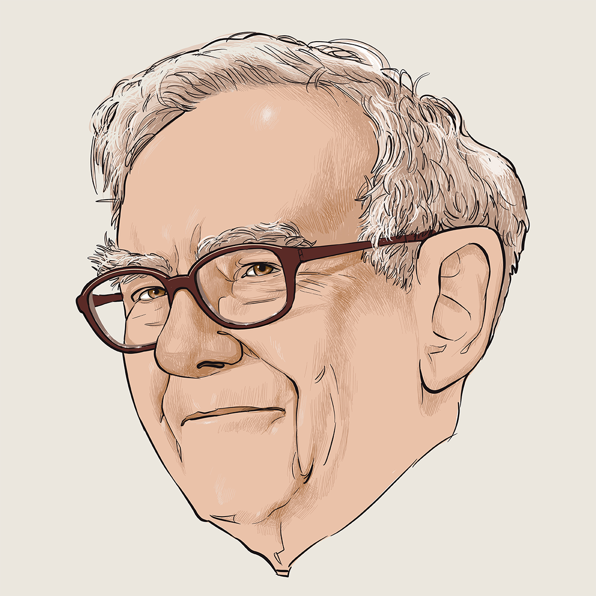 Warren buffet portrait hi-res stock photography and images - Alamy